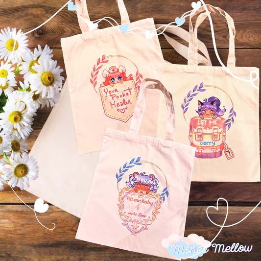 Pocket-Sized Cuties - Totebags